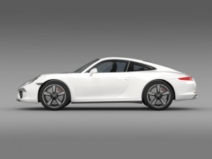 porsche 911 50 year edition 2013 3D Модель