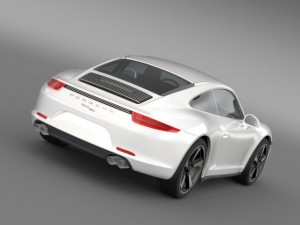 porsche 911 50 year edition 2013 3D Модель