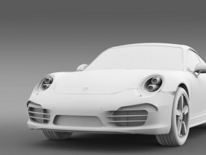 porsche 911 50 year edition 2013 3D Модель