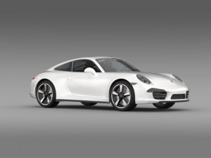 porsche 911 50 year edition 2013 3D Модель