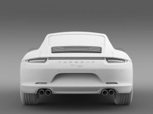 porsche 911 50 year edition 2013 3D Модель