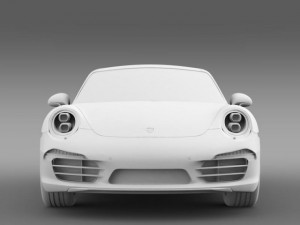 porsche 911 50 year edition 2013 3D Модель