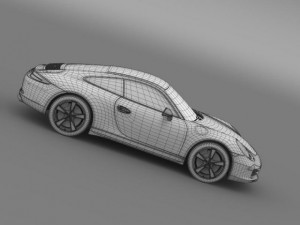 porsche 911 50 year edition 2013 3D Модель