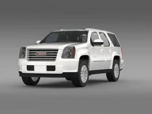 gmc yukon hybrid 2013 3D Model