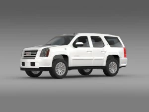 gmc yukon hybrid 2013 3D Model