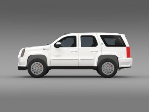 gmc yukon hybrid 2013 Modelo 3D