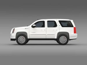 gmc yukon hybrid 2013 3D Model
