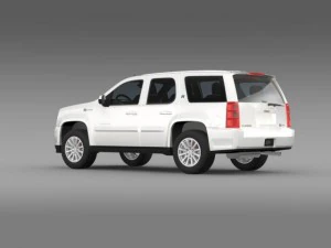 gmc yukon hybrid 2013 3D Model