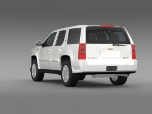 gmc yukon hybrid 2013 3D Model