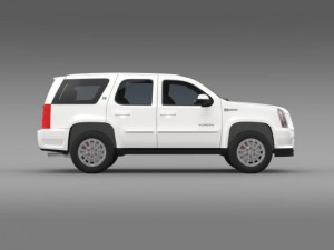 gmc yukon hybrid 2013 Modelo 3D