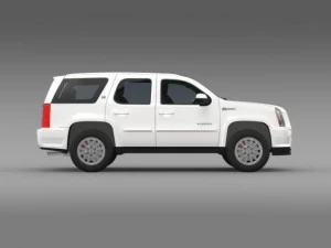 gmc yukon hybrid 2013 3D Model