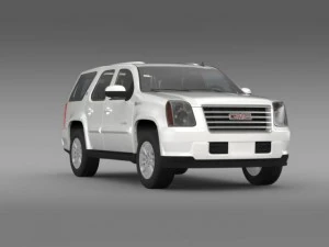 gmc yukon hybrid 2013 3D Model