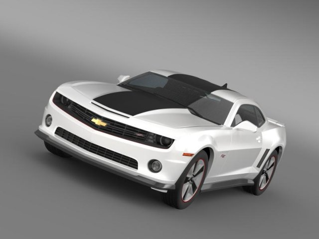 chevrolet camaro 2013 hot wheels 3D in 3DExport