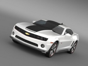 chevrolet camaro 2013 hot wheels Model 3D