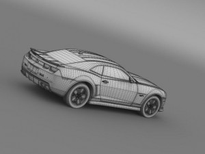 chevrolet camaro 2013 hot wheels 3Dモデル