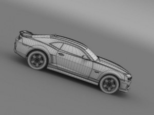 chevrolet camaro 2013 hot wheels 3Dモデル