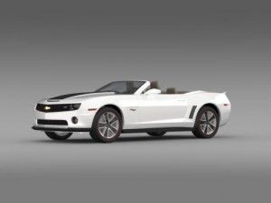 chevrolet camaro 2013 hotwheels se convertible Model 3D