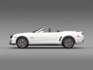 chevrolet camaro 2013 hotwheels se convertible Model 3D