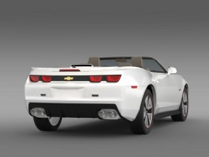 chevrolet camaro 2013 hotwheels se convertible Model 3D
