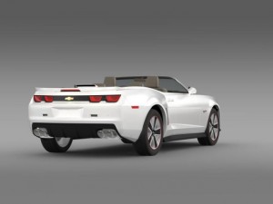 chevrolet camaro 2013 hotwheels se convertible Model 3D