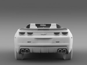 chevrolet camaro 2013 hotwheels se convertible Model 3D