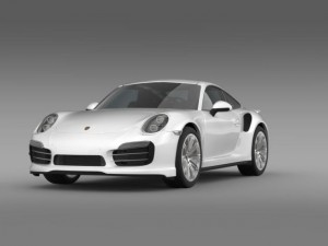 porsche 911 turbo 2013 3D Model