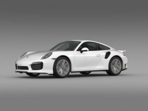 porsche 911 turbo 2013 3D Model