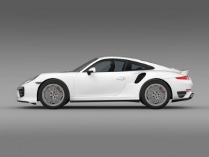 porsche 911 turbo 2013 3D Model