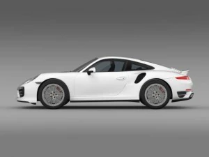 porsche 911 turbo 2013 3D Model
