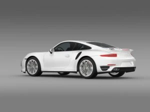 porsche 911 turbo 2013 3D Model