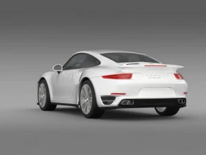 porsche 911 turbo 2013 3D Model