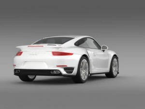 porsche 911 turbo 2013 3D Model