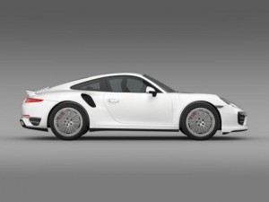 porsche 911 turbo 2013 3D Model