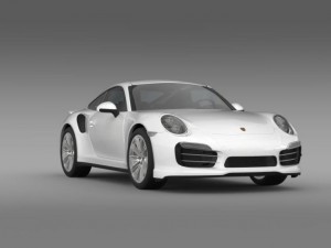 porsche 911 turbo 2013 3D Model