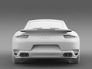 porsche 911 turbo 2013 3D Model