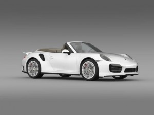 porsche 911 turbo cabrio 2014 3D-Modell