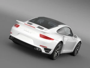 porsche 911 turbo s 2013 3D Model