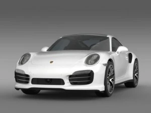 porsche 911 turbo s 2013 3D Model