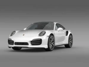 porsche 911 turbo s 2013 3D Model