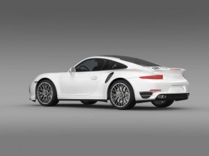 porsche 911 turbo s 2013 3D Модель