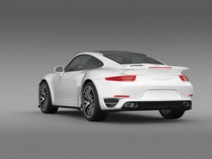 porsche 911 turbo s 2013 3D Модель