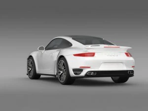 porsche 911 turbo s 2013 3D Model