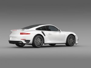 porsche 911 turbo s 2013 3D Модель