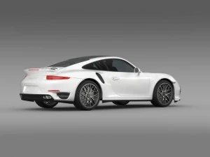 porsche 911 turbo s 2013 3D Model