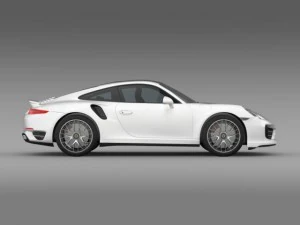 porsche 911 turbo s 2013 3D Model