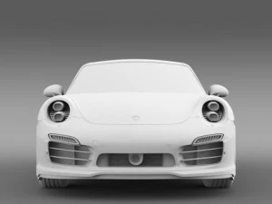 porsche 911 turbo s 2013 3D Model