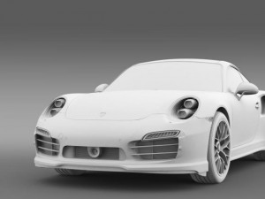 porsche 911 turbo s 2013 3D Модель