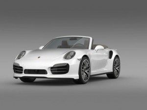 porsche 911 turbo s cabrio 2014 Modelo 3D