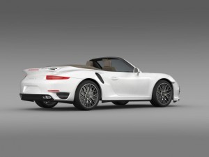 porsche 911 turbo s cabrio 2014 Modelo 3D