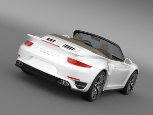 porsche 911 turbo s cabrio 2014 Modelo 3D